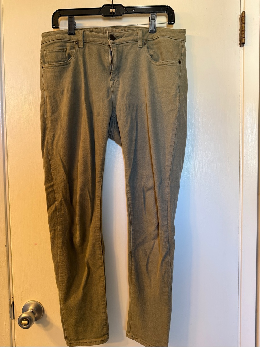 Michael Kors Olive Green Skinny Pants